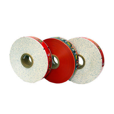 Printed PVDC  Film Easy Peeling Plastic Sausage Casing For Food Industrial