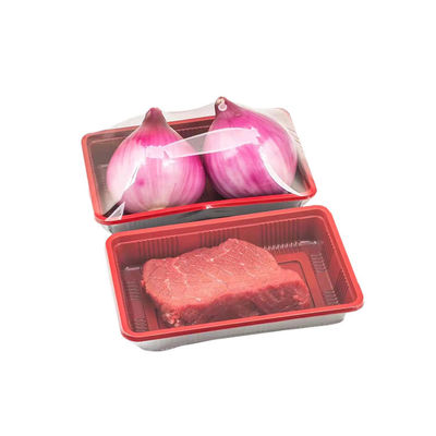 Heat Cling Sausage Casings Heat Shrink Film Food Packaging Cross Linked Pvdc Polyolefin Packaging