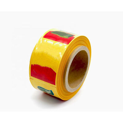 Easy Peeling PVDC Printed Plastic Sausage Casing For Sausage Cheese Ham