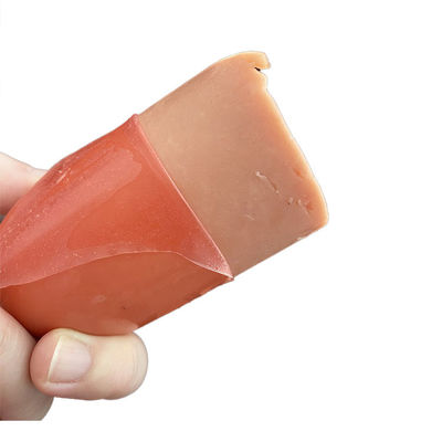 PVDC Printed Plastic Sausage Casing Easy Peeling Shrink Film Soft
