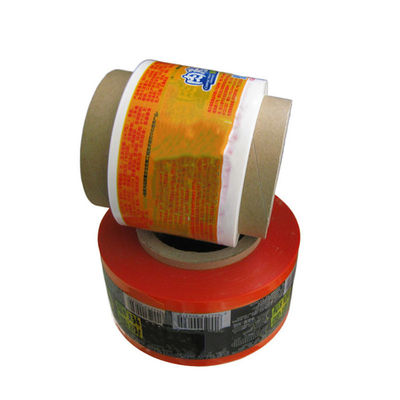Food Grade Plastic Packaging Film Roll High Barrier PVDC Wrap Packaging Film For Meat Sausage