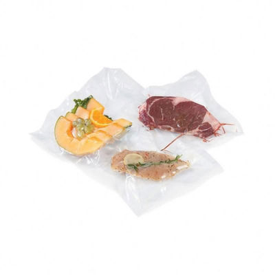 Processed Meat Sausages Plastic Vacuum Shrink Pack Bags PVDC High Barrier Transparent