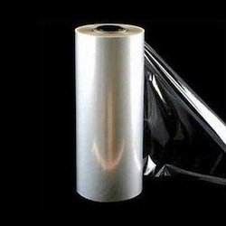 BOPP Plain Film Jumbo Roll PVDC Plastic Shrink Wrap Film Thermal Base Without Glue 12-80um