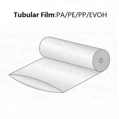 Flexible Vacuum Packaging Film Tube Roll Tubular PA PE Plastic Food Stretch Film