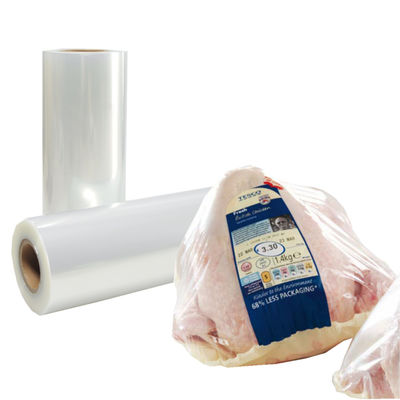 Heat Shrink Poultry Bags / Cheese Plastic Tube Heat Shrink Wrap Bags For Meat