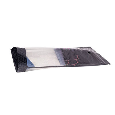PVDC Coated PET Multi Layer Plastic Stand up Zip Lock Pouch Custom Thickness 100-130 Micron