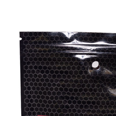 PVDC Coated PET Multi Layer Plastic Stand up Zip Lock Pouch Custom Thickness 100-130 Micron