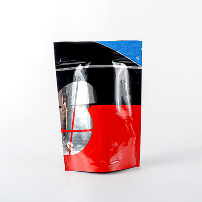 Whey Protein Bag with PVDC Coated KPET Moisture Proof Stand up Zip Lock Gravure Printing