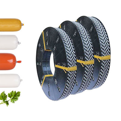 Wall Clamp Heavy Duty Reel R Shape Sausages Clips Food Standard Packaging 8000Numbers/Roll