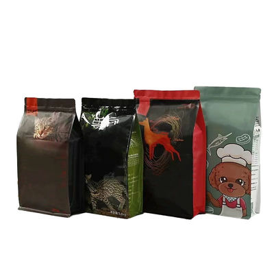 Food Pack Bag Plastic Custom Printed Coffee Bags Ziplock  40 Mic~250 Mic