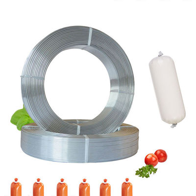 Silver Sausages Casing Sealed Packing Sausage Clips Wire Roll