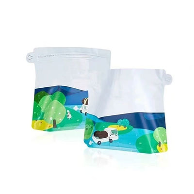 PVDC Patterned Custom Printed Food Packaging Bags For Snacks Nuts