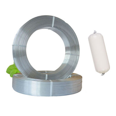 Food Sausages Casing Sealed Roll Of Aluminum Wire Clips ф2.1mm 570m Length