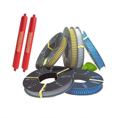 Heavy Duty Good Stable Aluminium Wire Roll Clips For Food Sausages Casing Sealed