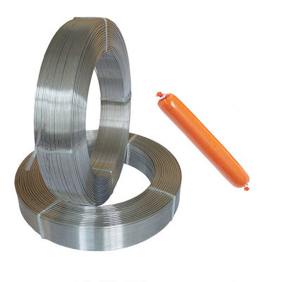 5.5kg/Roll Highest Level Food Grade Aluminium Wire Roll Clips For Sausages Casing