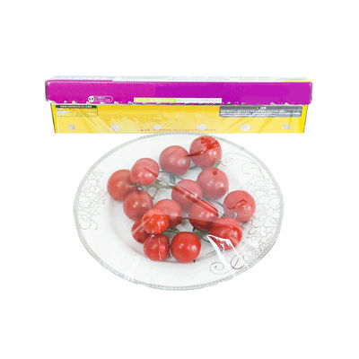 Custom Good Barrier Safe Food Grade Cling Film Roll Anti Fogging PVDC Cling Film