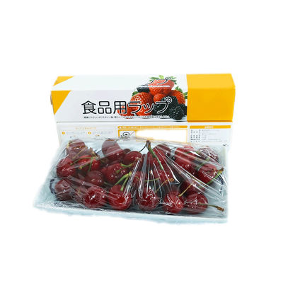 Custom Good Barrier Safe Food Grade Cling Film Roll Anti Fogging PVDC Cling Film