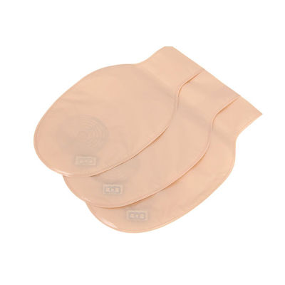 Ostomy Bag Open Pouch Clamp Closure Drainable 15-60mm Beige