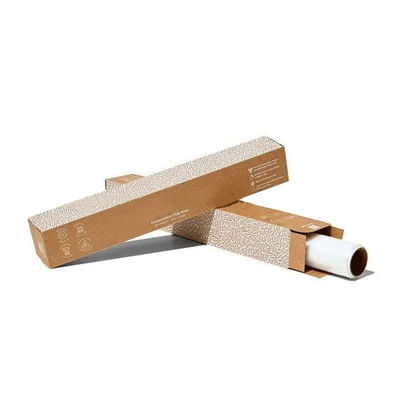 Compostable Cling Film Plastic Wrap With Slide Cutter PVDC / PE / PVC / LDPE Film Plastic Wrap