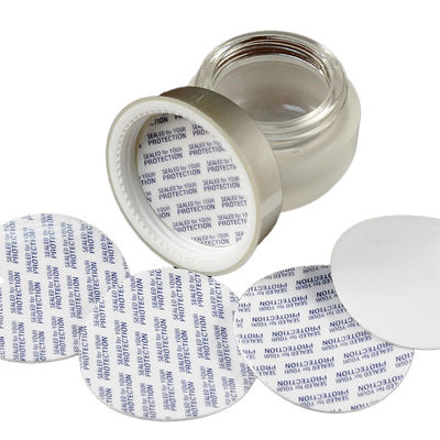 Plastic PVDC Foam Skim Seal Cap Liners For Bottle Cap Seal Non Spill flexibility