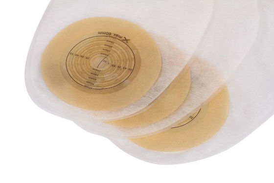Single Liner Colostomy Bag Clear Open Pouch Clamp Closure Drainable 15-60mm