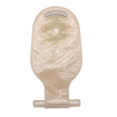 Medical One Piece Ostomy Bag Hydrocolloid Barrier Size 60mm Colostomy Bag