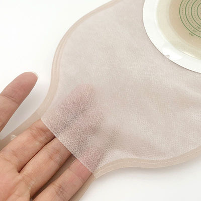 Medical One Piece Ostomy Bag Hydrocolloid Barrier Size 60mm Colostomy Bag