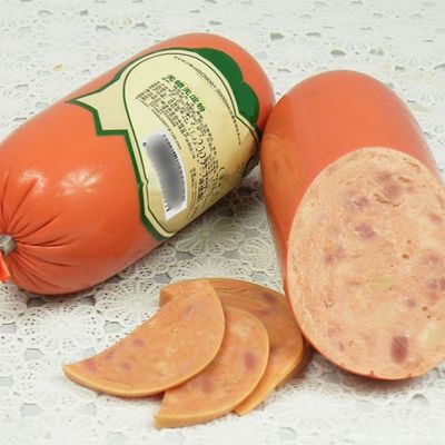 Printed Cooked Easy Peeling PVDC Plastic Sausage Casing Film