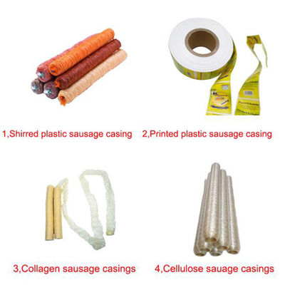 High Temperature Resistance Printable Plastic Film Sausage Casing
