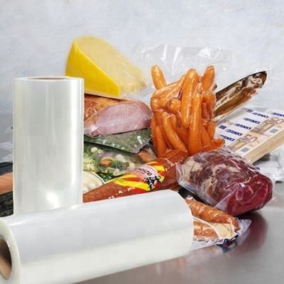 Plastic Food Vacuum Packaging Barrier PA / PE Co-extruded Multilayer Rolls Thermoforming Sausages Packing Material