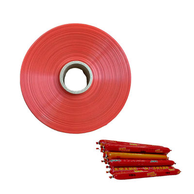 Customized Logo PVDC Base Plastic Sausage Casing Film High Transparency
