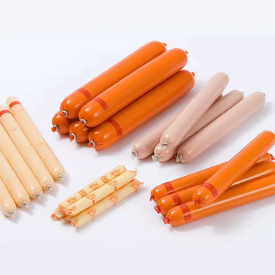 Customized Logo PVDC Base Plastic Sausage Casing Film High Transparency