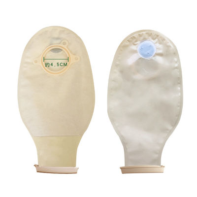 High Softness PVDC Co Extrusion Ostomy Bag For Colostomy Patients In Complexion Color