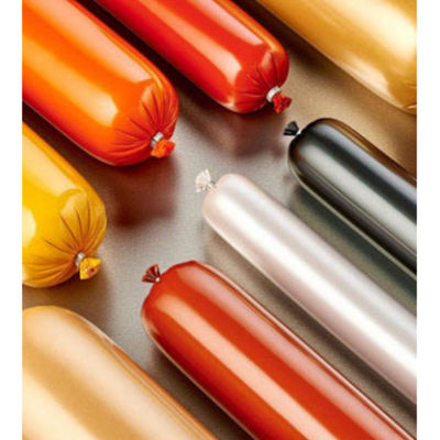 Plastic Film PVDC Shrink Bag For Collagen Casing Sausage Moisture Proof Packaging